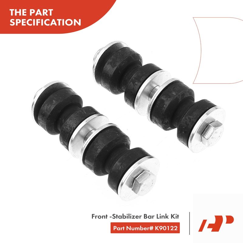 10x Front Stabilizer Bar Link Tie Rod End Ball Joint for Honda Accord 90-93 2.2L