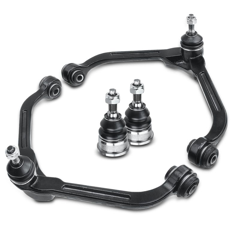 4x Front Upper Control Arm & Front Lower Ball Joint for Jeep Liberty 2005-2007