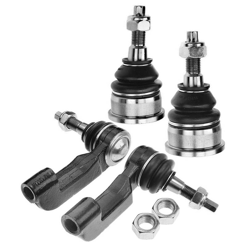 4x Outer Tie Rod & Front Lower Ball Joint for Jeep Liberty 2002-2004 SUV