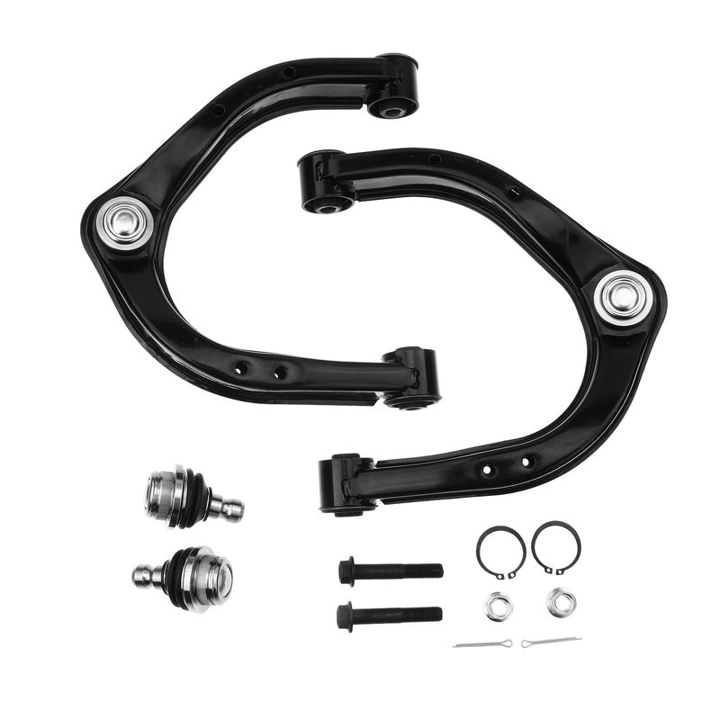 4x Front Upper Control Arms & Ball Joints for Nissan Armada Titan Infiniti QX56