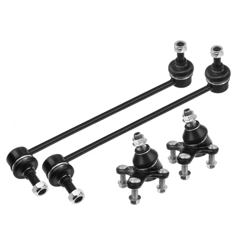 4x Front Stabilizer Bar Link with Ball Joint for VW Jetta 05-18 Beetle Audi