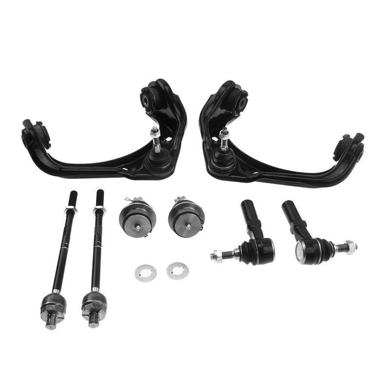 8x Front Control Arm Ball Joint Tie Rod End for Ford Explorer 2006-2010 Mercury