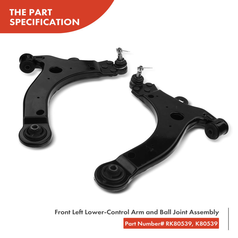 8x Front Control Arm with Ball Joint Sway Bar Link for Chevy Impala 06-13 Pontiac