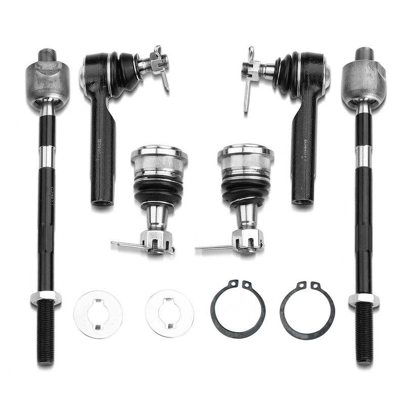 6x Inner & Outer Tie Rod End with Ball Joint for Nissan Altima 1993-1996 L4 2.4L