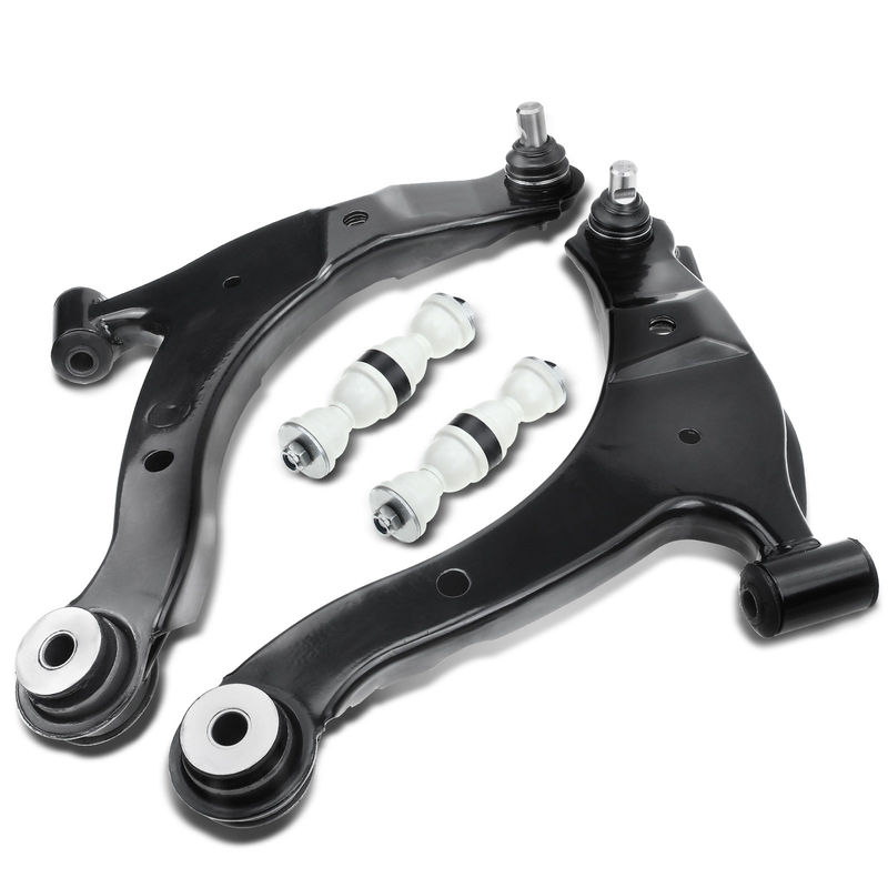 4x Front Control Arm with Ball Joint Stabilizer Bar Link for Dodge Neon Plymouth