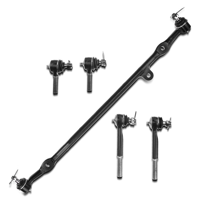 5x Inner & Outer Tie Rod End Steering Center Link for Toyota Pickup 84-95 RWD