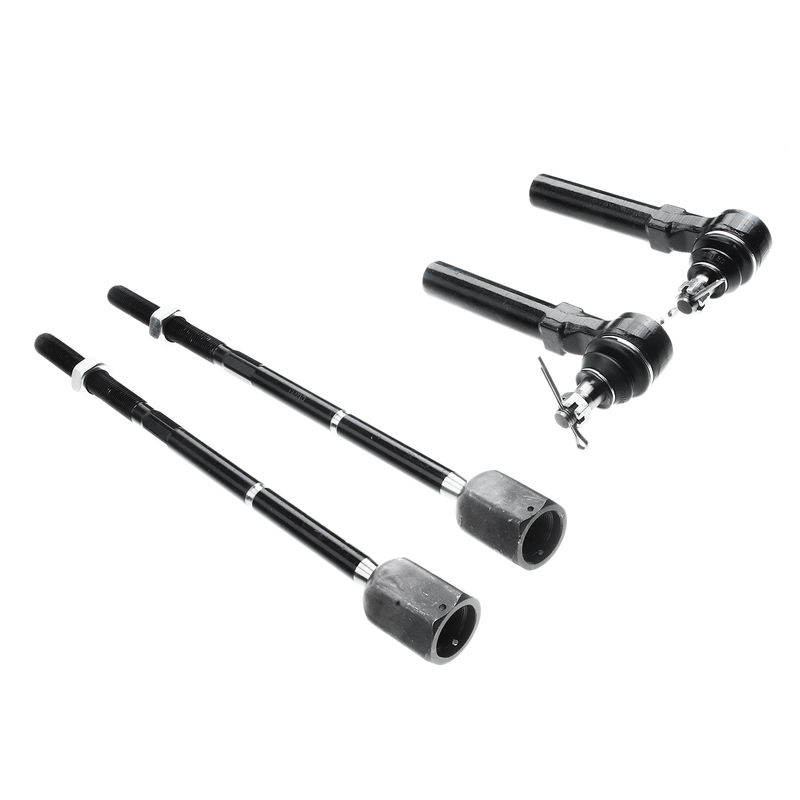 4x Front Inner & Outer Steering Tie Rod Ends for Ford Mustang 1994-2004