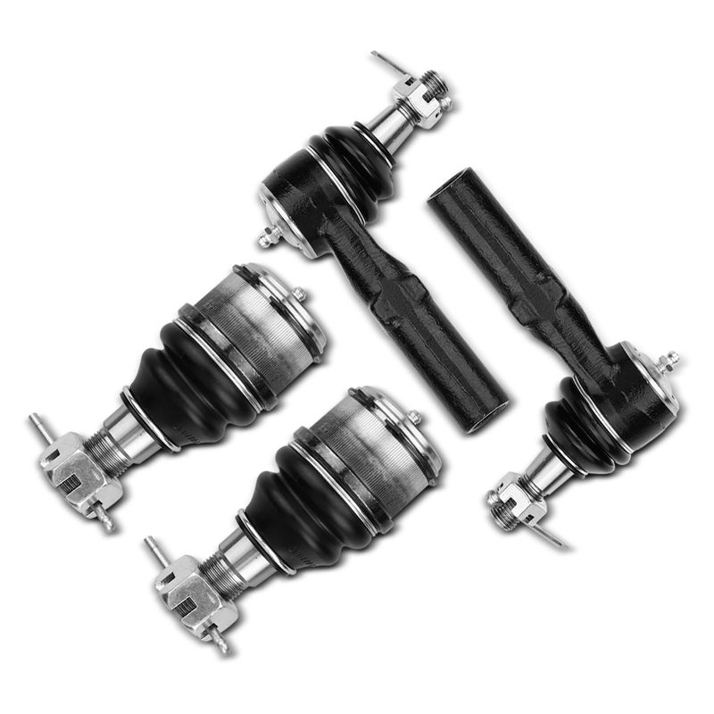4x Front Tie Rod End with Ball Joint for Dodge Ram 1500/2500/3500 2003-2010 RWD