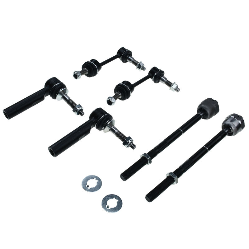 6x Inner & Outer Tie Rod End Stabilizer Link for Ford Expedition Lincoln 03-05