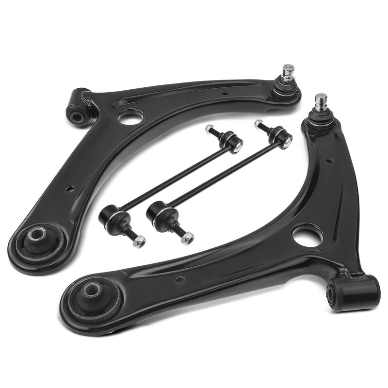 4x Front Sway Bar Link Control Arm with Ball Joint for Jeep Compass Dodge Caliber