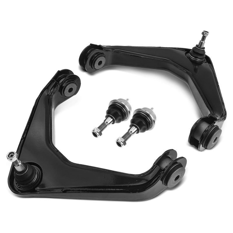 4x Front Control Arm with Ball Joint for Chevrolet Silverado 1500/2500/3500 HD