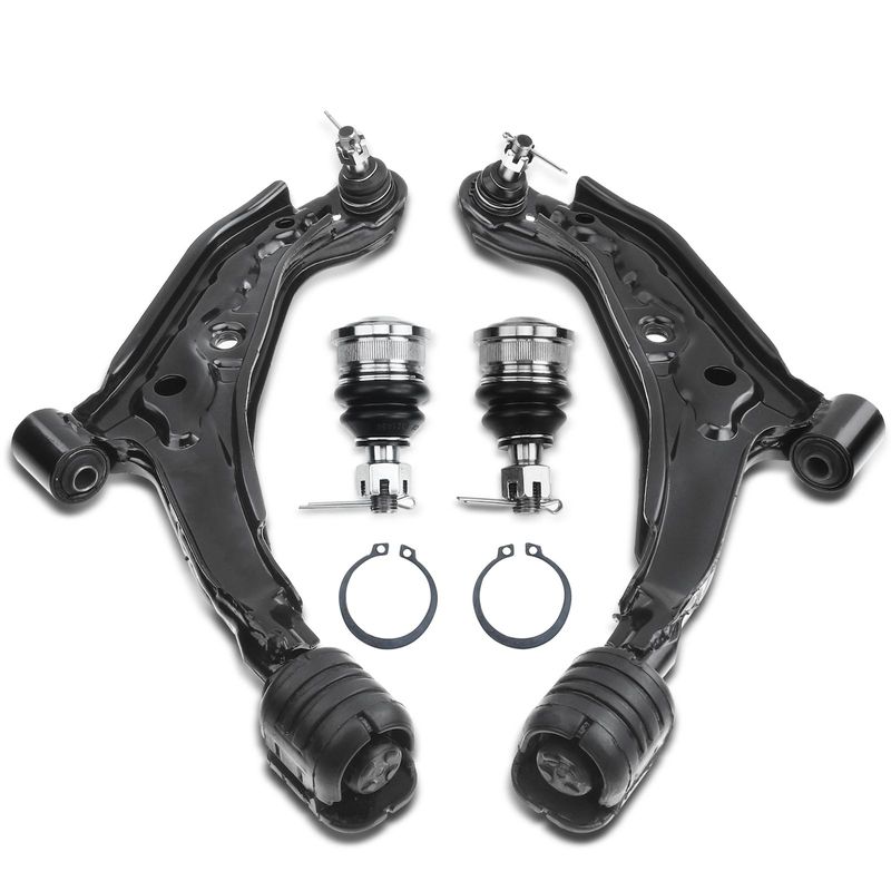 4x Front Lower Control Arm with Ball Joint Assembly for Nissan 200SX Sentra 95-99