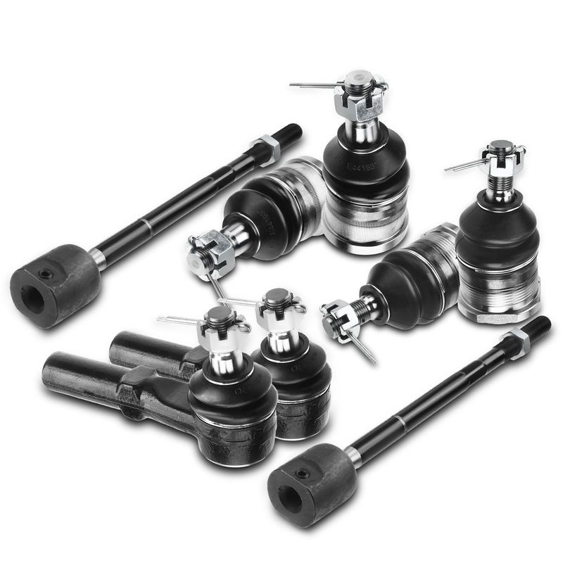 8x Front Tie Rod End Link with Ball Joint for Dodge Dakota 1991-1996 RWD