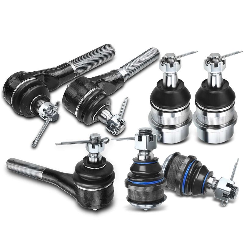 7x Front Tie Rod End & Ball Joint for Jeep TJ Wrangler 97-06 Cherokee Comanche