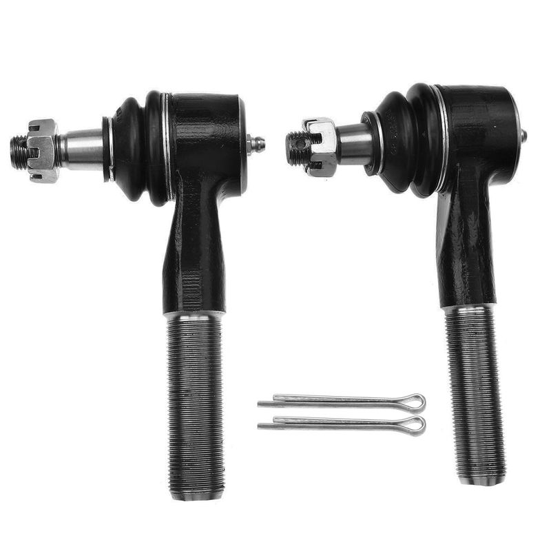 2x Outer Steering Tie Rod End for Ford Bronco F-100 F-150 F-250 HD F-350 Ranger