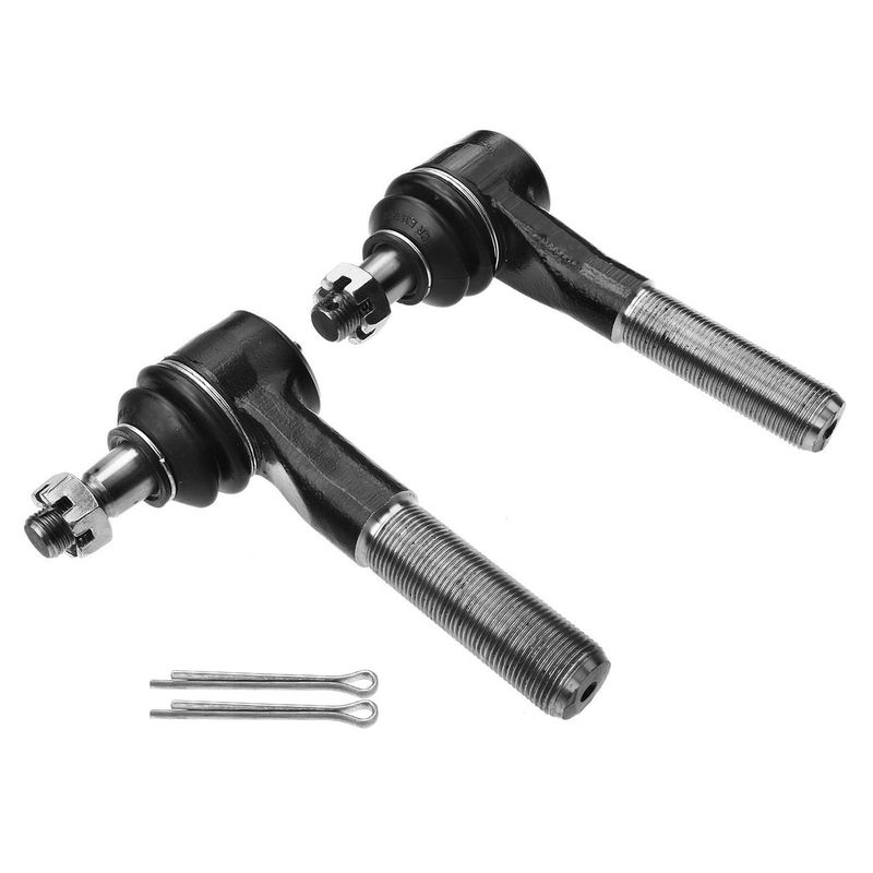 2x Outer Steering Tie Rod End for Ford Bronco F-100 F-150 F-250 HD F-350 Ranger
