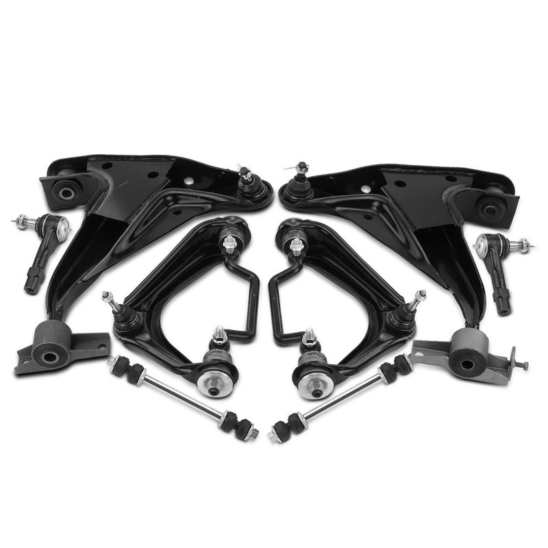 8x Control Arm & Tie Rod End & Stabilizer Bar Link for Ford Explorer Mercury
