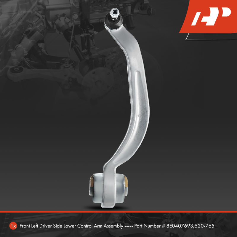 Front Left Lower Control Arm w/ Ball Joint for Audi A4 1996-2007 A6 A8 S4 S6 RS6