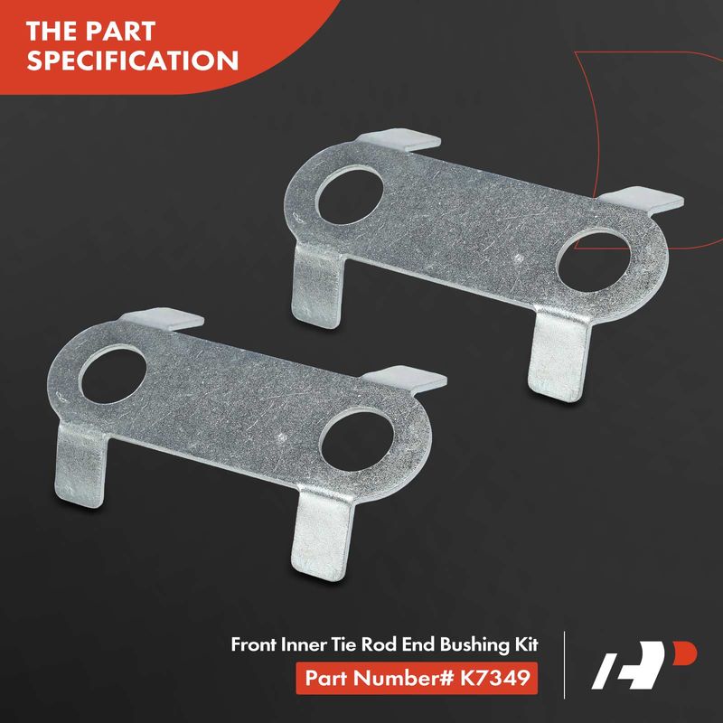 2x Front Inner Tie Rod End Bushing Kit for Dodge Intrepid Vision Chrysler 300M