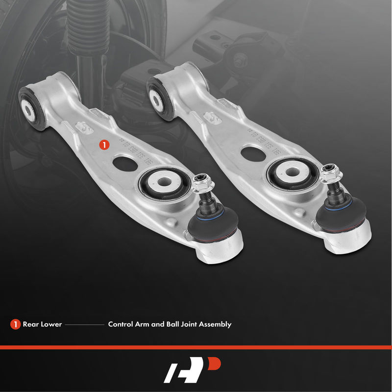 2x Rear Lower Control Arm with Ball Joint for Porsche 911 Boxster Cayman