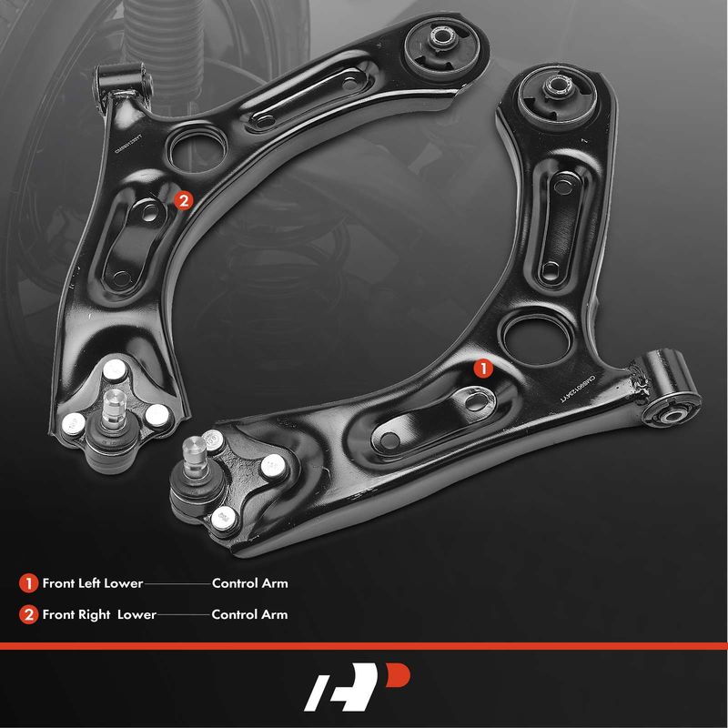 2x Front Lower Control Arm with Ball Joint for Hyundai Sonata 2015 Kia