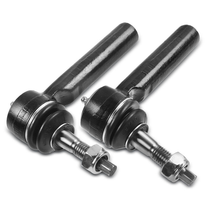 2x Front Outer Steering Tie Rod End for Chevy Silverado 1500 Tahoe Cadillac GMC
