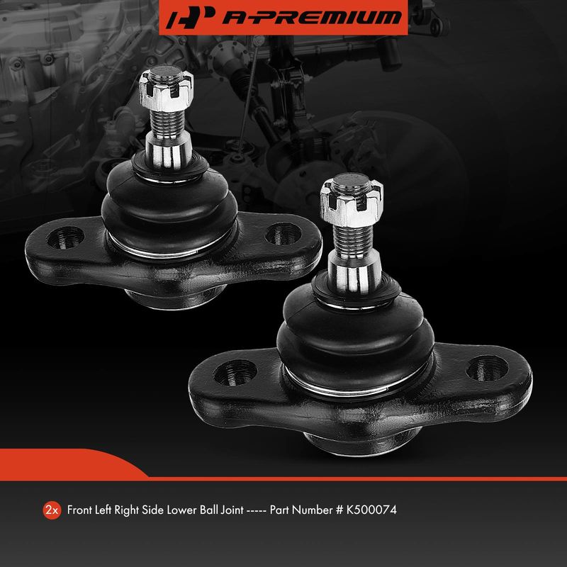 2x Front Lower Ball Joint for Hyundai Elantra 2007-2012 Kia Forte 2010-2013