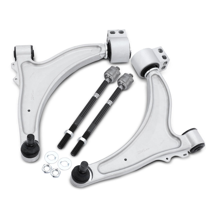 4x Control Arm & Ball Joint Assembly & Tie Rod End for Buick LaCrosse Regal