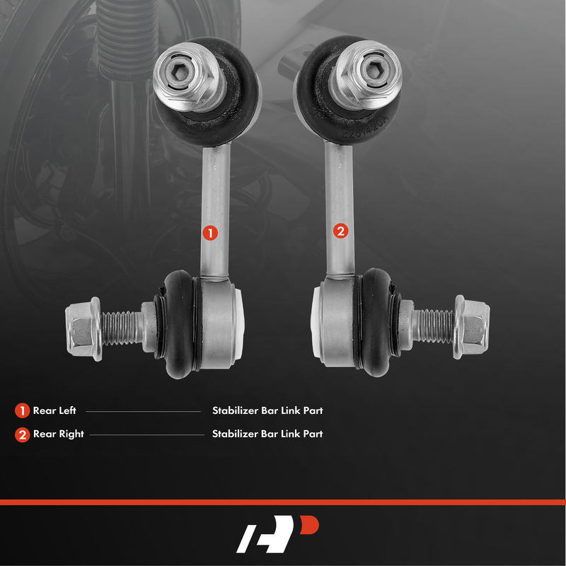 2x Rear Suspension Stabilizer Bar Link for Cadillac STS SRX Saturn Sky Pontiac