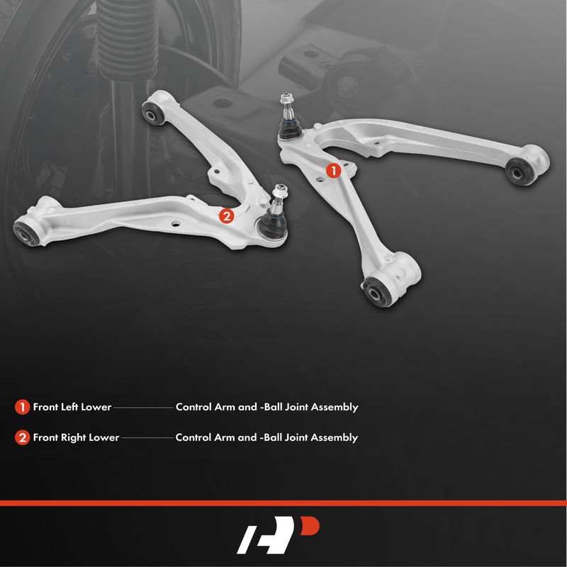 2x Front Lower Control Arm Ball Joint for Chevrolet Silverado 1500 GMC Cadillac