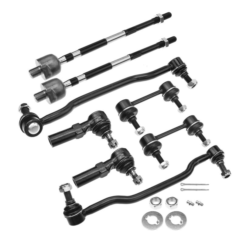 8x Tie Rod End & Sway Bar End Link for Nissan Altima 02-04 Maxima 04-08