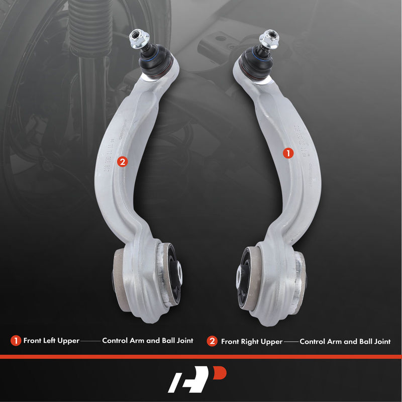 2x Front Upper Control Arm with Ball Joint for Mercedes-Benz CLS400 CLS550 Base