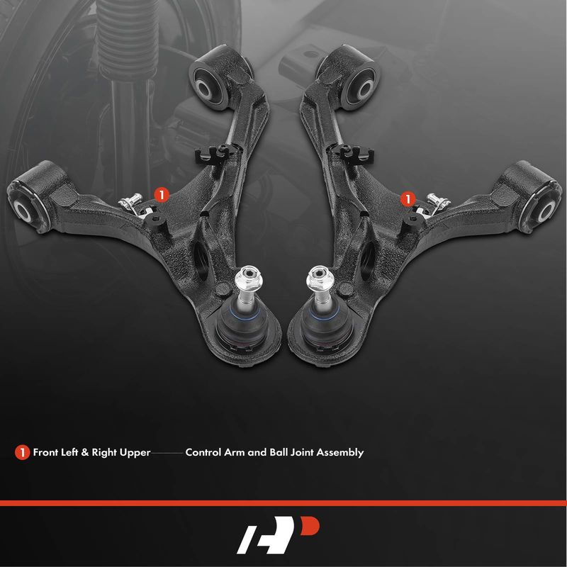 2x Front Upper Control Arm with Ball Joint for Land Rover Range Rover Sport 10-13