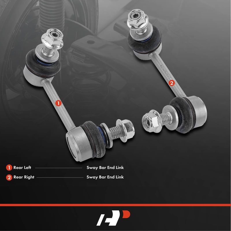 2x Rear Left & Right Sway Bar End Link for Cadillac CTS 2008-2015