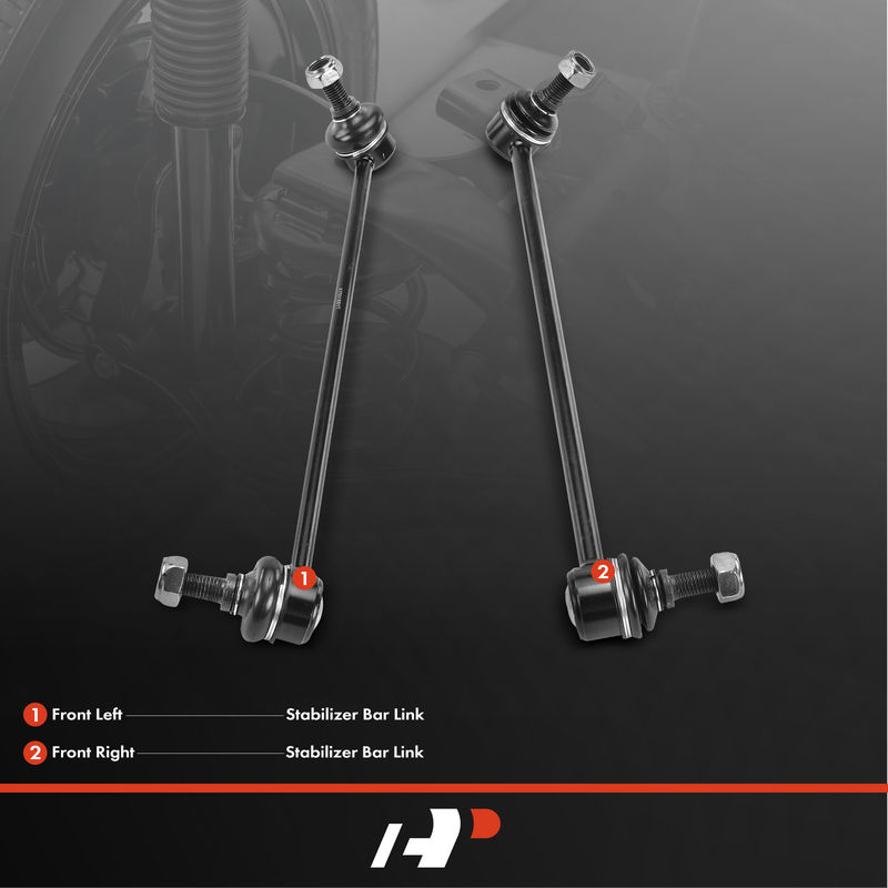 2x Front Stabilizer Sway Bar End Link for Hyundai Entourage 07-09 Kia Sedona