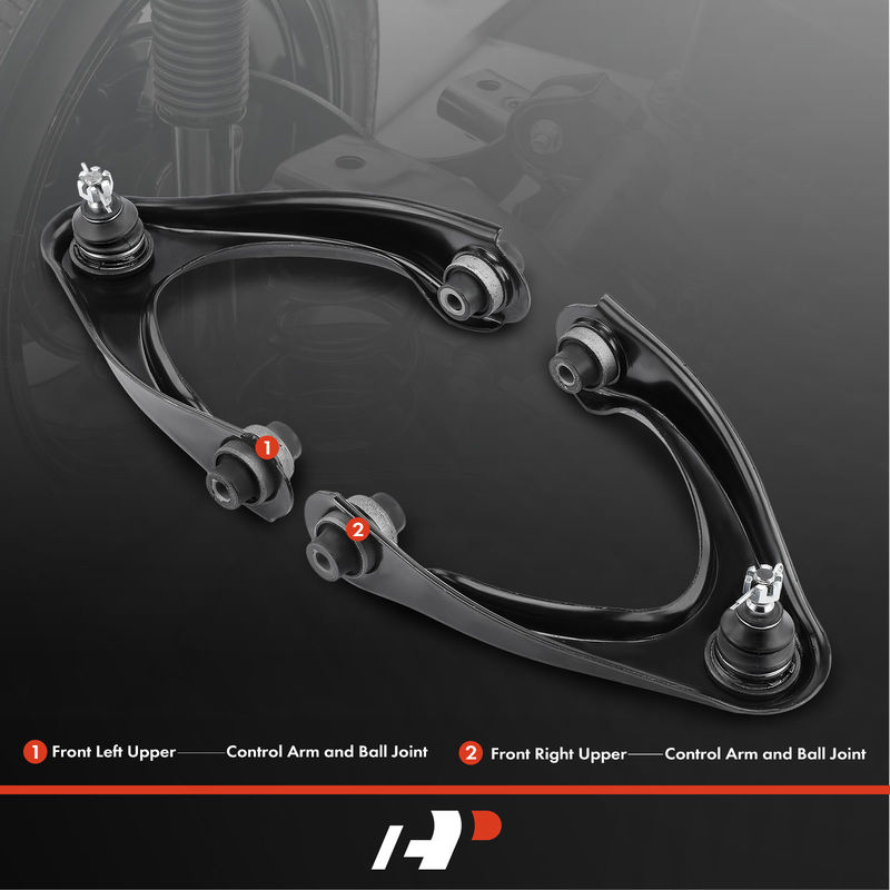 2x Front Upper Control Arm & Ball Joint Assembly for Acura EL Honda Civic