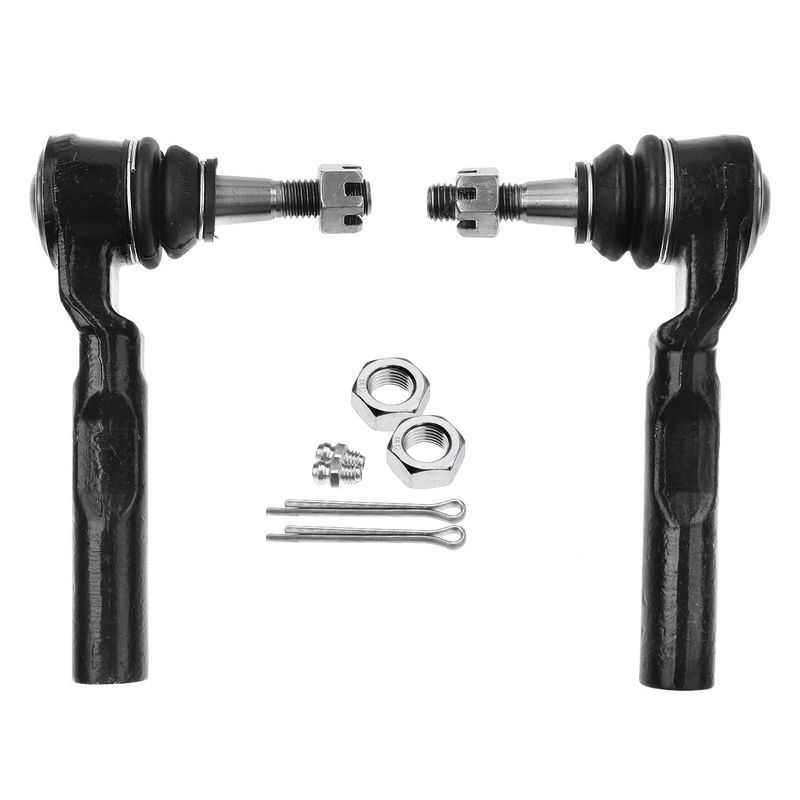 2x Front Outer Tie Rod End for Chevrolet Silverado 1500 1999-2006 GMC Sierra