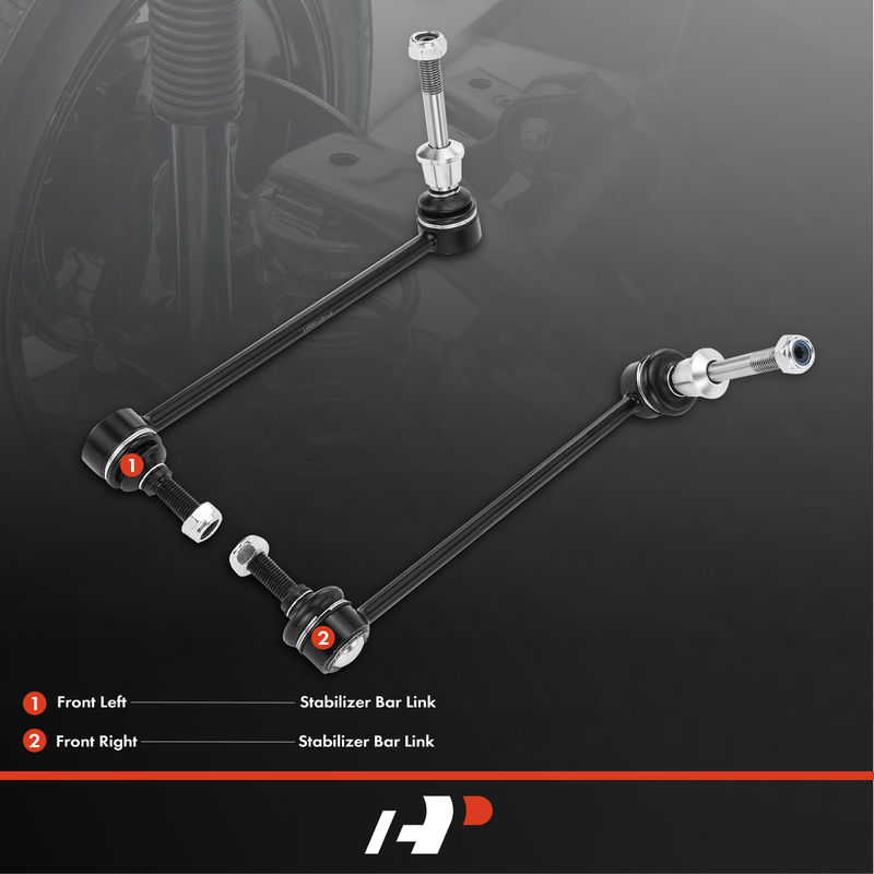 2x Front Left & Right Stabilizer Bar Link for BMW E70 E71 E72 F15 F16 G05 X5 X6