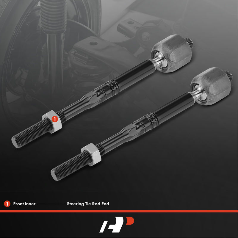2x Inner Steering Tie Rod End for Buick LaCrosse Regal Sportback Chevy Malibu