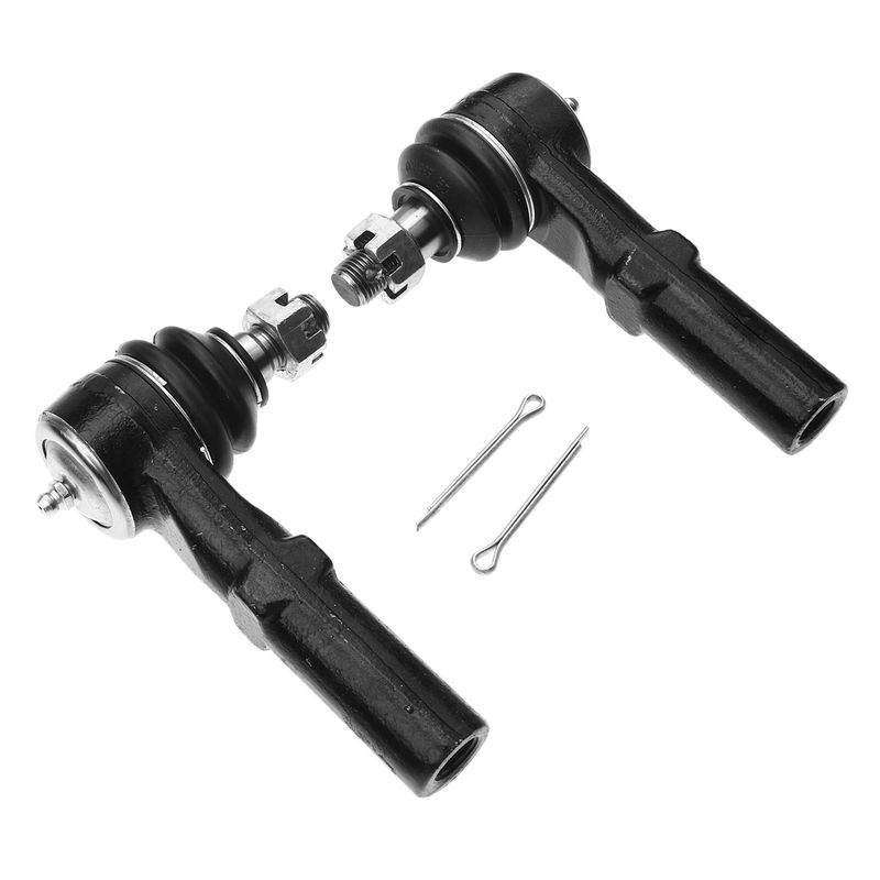 2x Outer Steering Tie Rod End for Dodge Dakota 1991-1996 RWD Viper 1992-2002