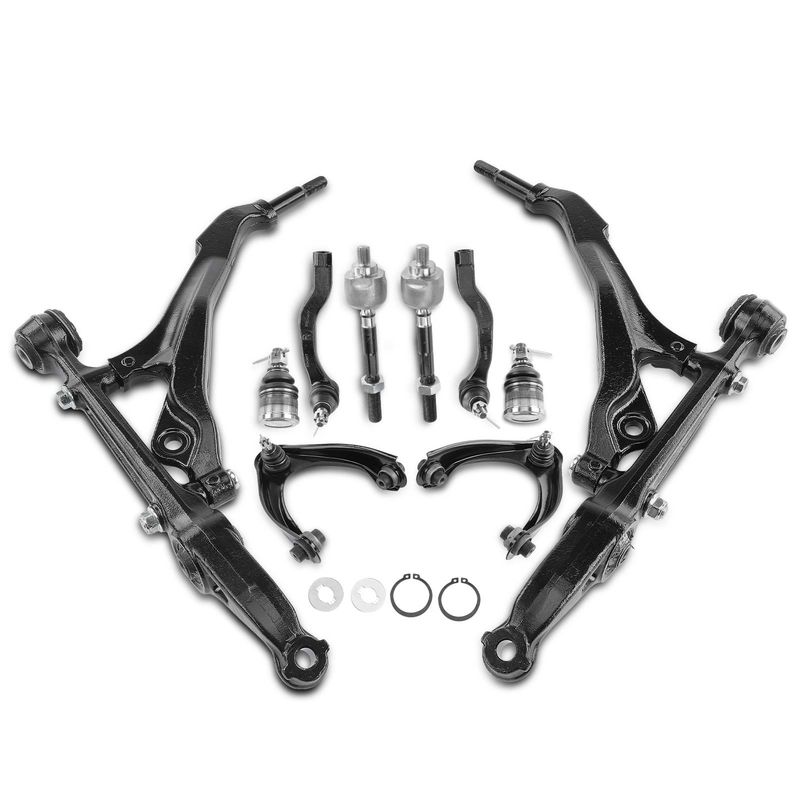 10x Control Arm with Ball Joint & Tie Rod End for Honda Civic 1996-2000 1.6L