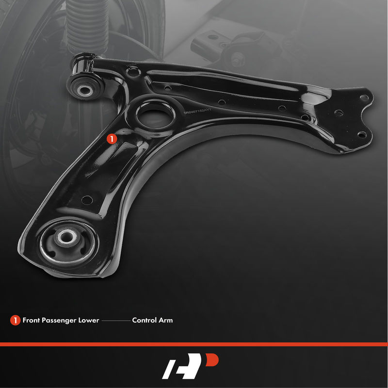 Front Right Lower Control Arm for Audi A1 2011-2018 Volkswagen Polo 2013-2018