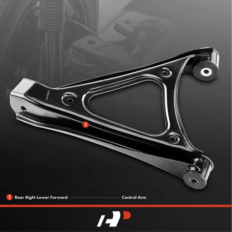 Rear Right Lower Forward Control Arm for Audi Q7 07-15 Porsche Cayenne VW Touareg
