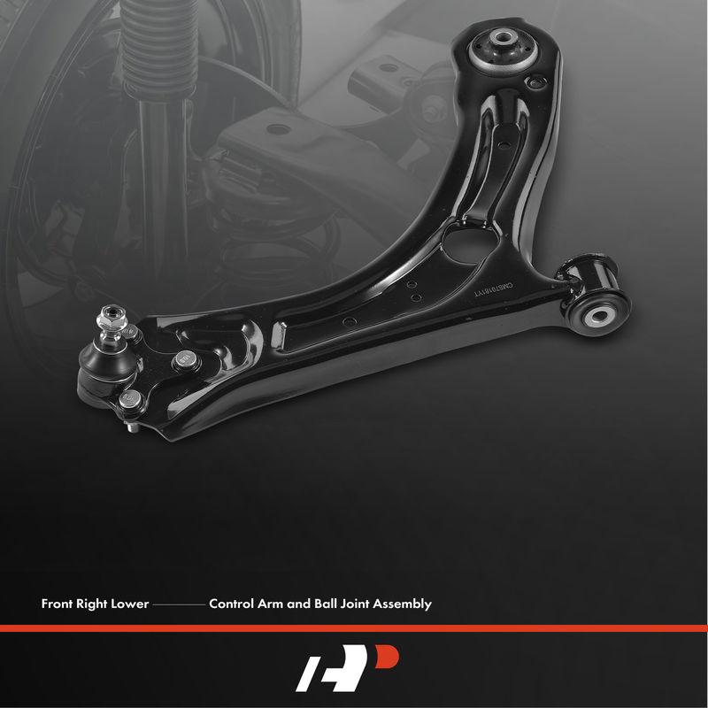 Front Right Lower Control Arm & Ball Joint Assembly for VW Beetle 12-19 Passat