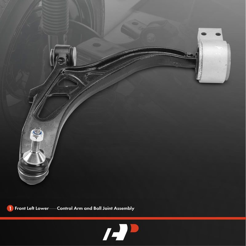 Front Left Lower Control Arm & Ball Joint Assembly for Ford Explorer 2011-2019