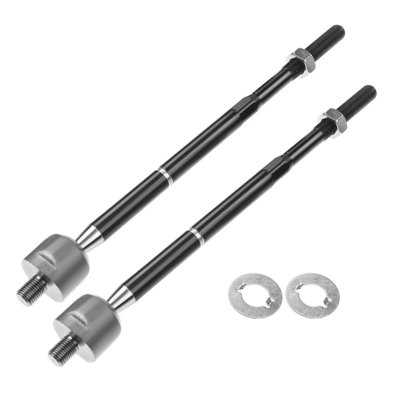2x Front Inner Steering Tie Rod End for Chevy Equinox 2005-2007 Pontiac Torrent