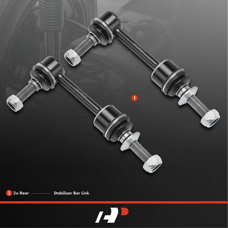 2x Rear Stabilizer Bar Link for BMW X5 E70 F15 2007-2018 X6 E71 E72 2008-2019