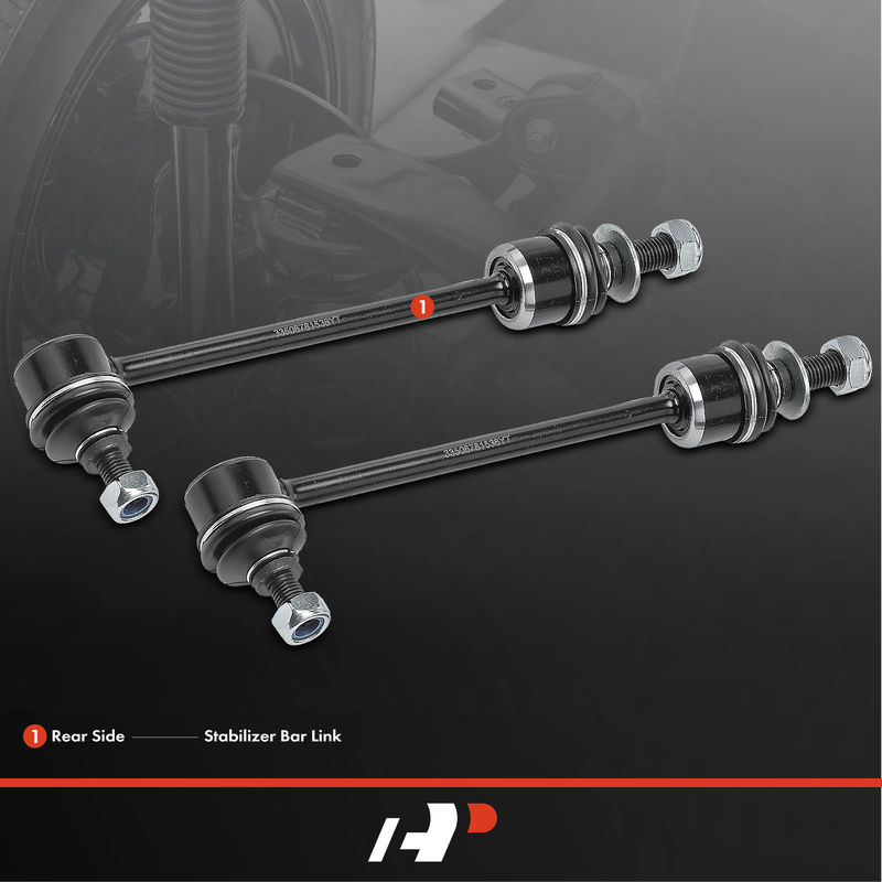 2x Rear Stabilizer Bar Link for BMW 745i 2002-2005 E65 E66 750i 750Li V8 4.4L
