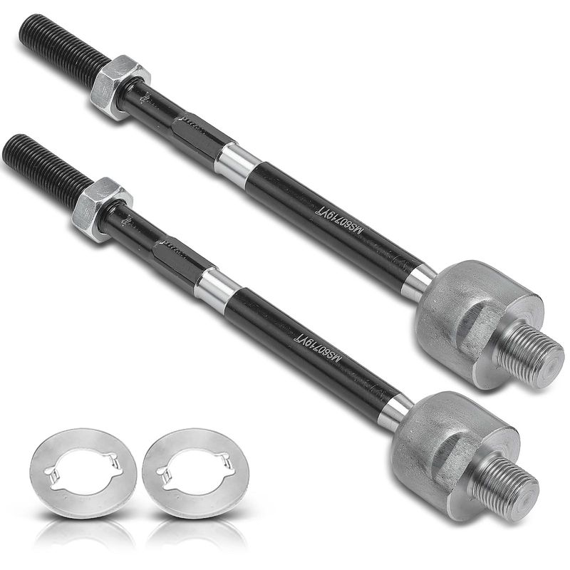 2x Front Inner Tie Rod End for Honda Insight 2010-2014 L4 1.3L