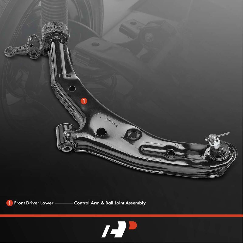Front Left Lower Control Arm with Ball Joint for Nissan Sentra 2000-2006